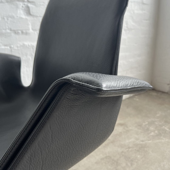 Image 1 of Walter Knoll - Fauteuil coque Fk - Noir - Top condition