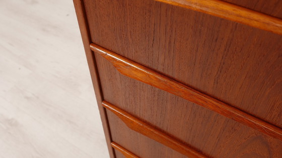 Image 1 of Commode danoise vintage | Teck | 6 tiroirs | 106 Cm