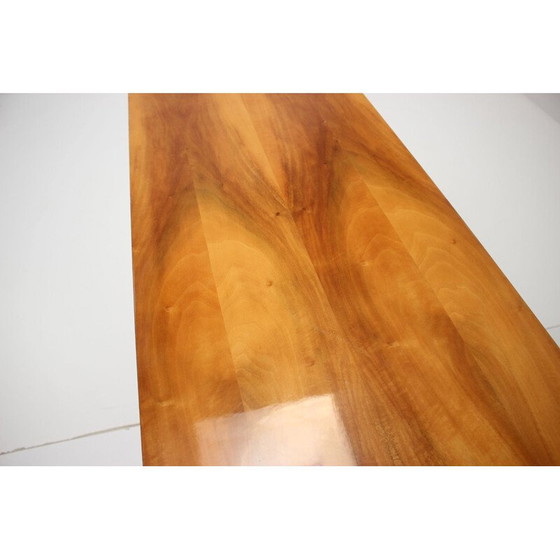 Image 1 of Table basse vintage en noyer par Dřevotvar, Tchécoslovaquie 1956