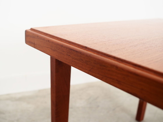 Image 1 of Table basse en teck, Design danois, 1970S, Production : Danemark