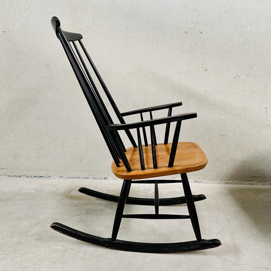 Image 1 of Fauteuil à bascule scandinave Vintage Danish Design