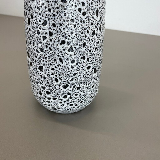 Vase multicolore en poterie grasse de Scheurich, Allemagne, années 1970