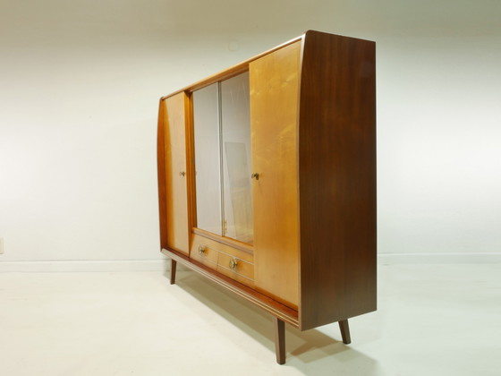 Image 1 of Highboard vintage / armoire de salon, années 60, Allemagne