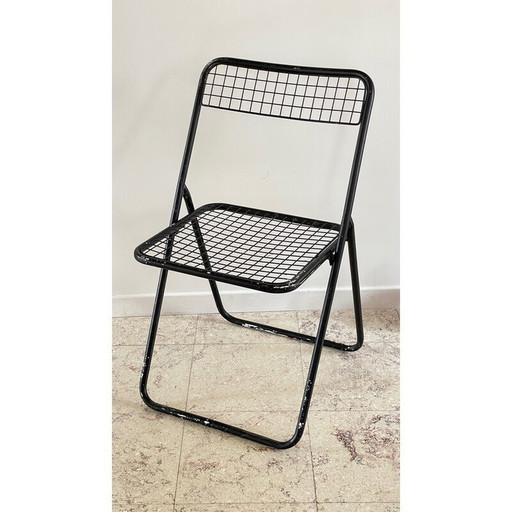 Chaise pliante vintage de Niels Gammelgaard