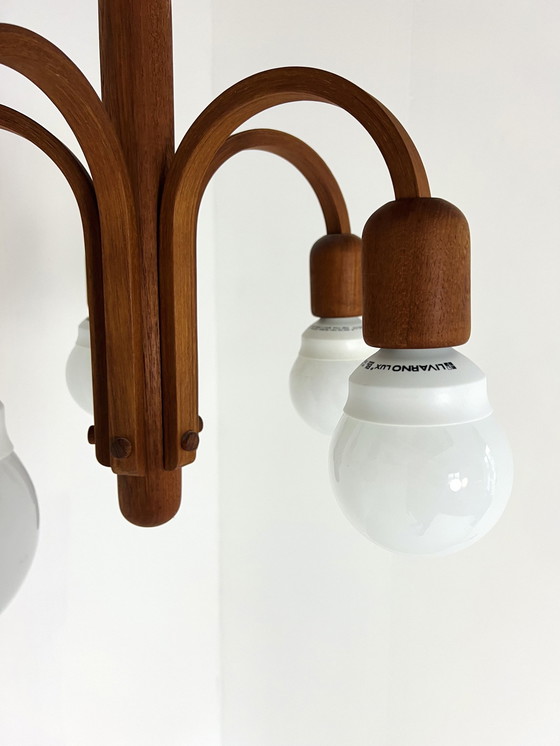 Image 1 of Lampe pendante en teck Candela 4451, Domus