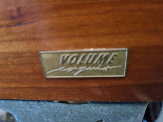 Image 1 of Lampe En Verre Sablé Pour Cardin