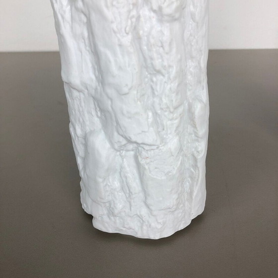 Image 1 of Paire de vases en porcelaine vintage OP Art, Brutalist, par Bareuthe Waldsassen, Allemagne 1970