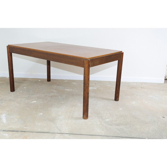 Image 1 of Table basse vintage en bois de hêtre, Tchécoslovaquie 1970