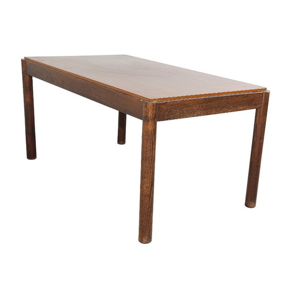 Image 1 of Table basse vintage en bois de hêtre, Tchécoslovaquie 1970