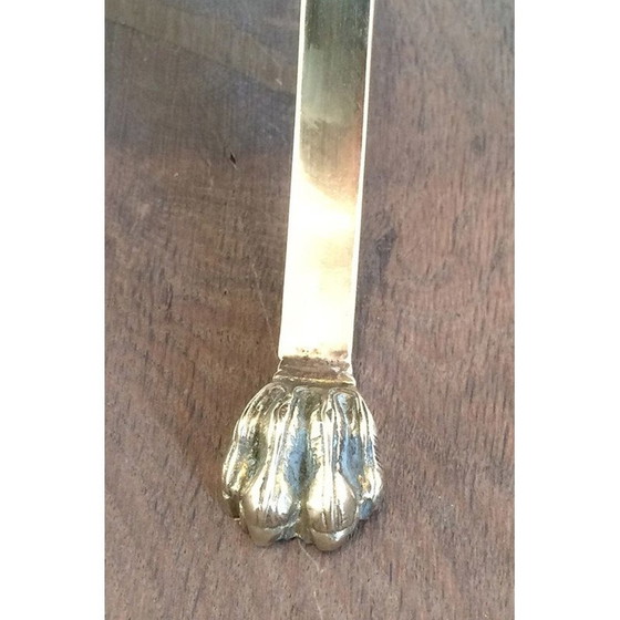 Image 1 of Porte-revues vintage avec pieds griffes par Maison Jansen, 1940