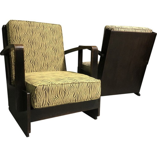 Fauteuils modernistes vintage, années 1930