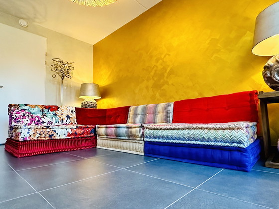 Image 1 of Roche Bobois Paris Mah Jong Missoni Home Canapé en tissu