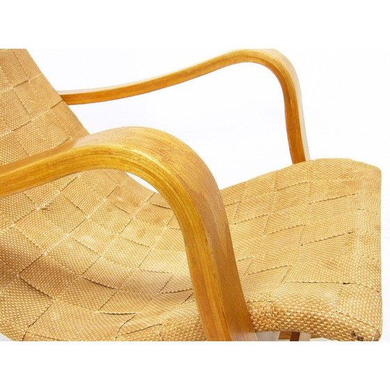 Image 1 of Fauteuil à bascule suédois vintage de Gustaf A Berg, années 1940