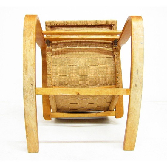 Image 1 of Fauteuil à bascule suédois vintage de Gustaf A Berg, années 1940