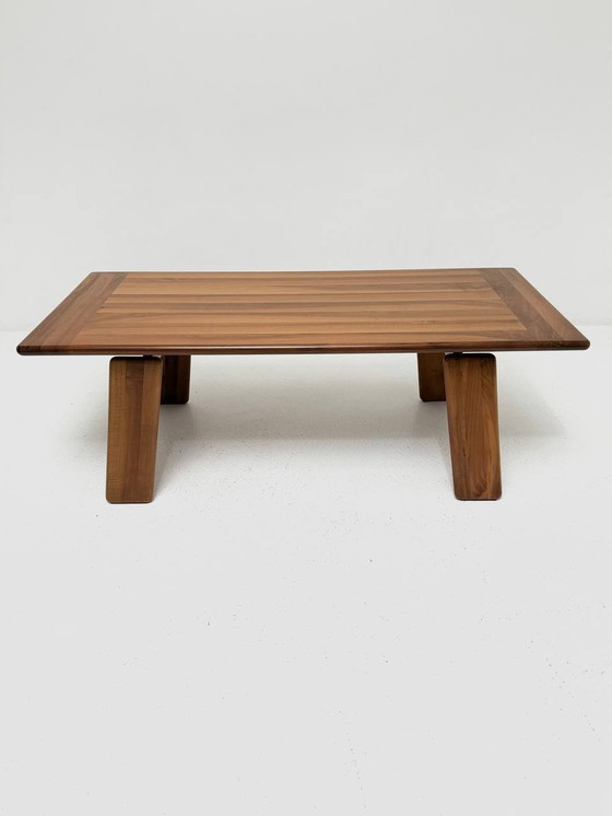 Image 1 of Sapporo Table De Salle À Manger Par Mario Marenco Pour Mobil Girgi, 1970Er, Noyer