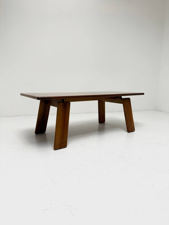 Image 1 of Sapporo Table De Salle À Manger Par Mario Marenco Pour Mobil Girgi, 1970Er, Noyer