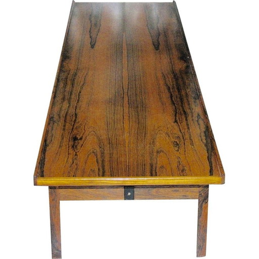 Table basse vintage Drobo en bois de rose par Torbjorn Afdal, 1960