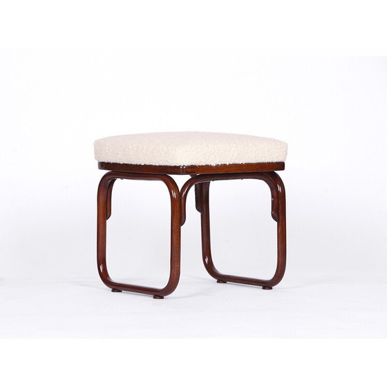 Image 1 of Tabouret vintage en boucle par Josef Frank pour Thonet, années 1920