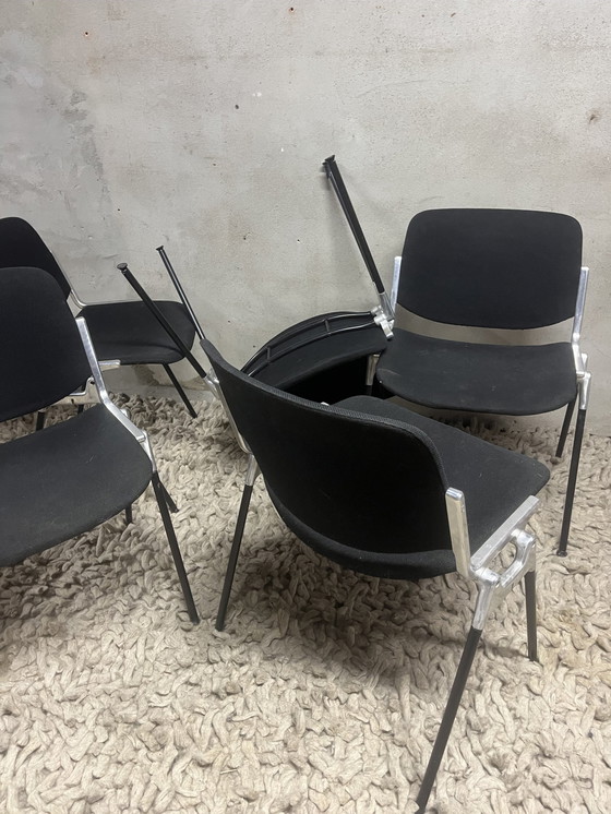 Image 1 of 5X Castelli Axis 106 Giancarlo Piretti Chaises à manger