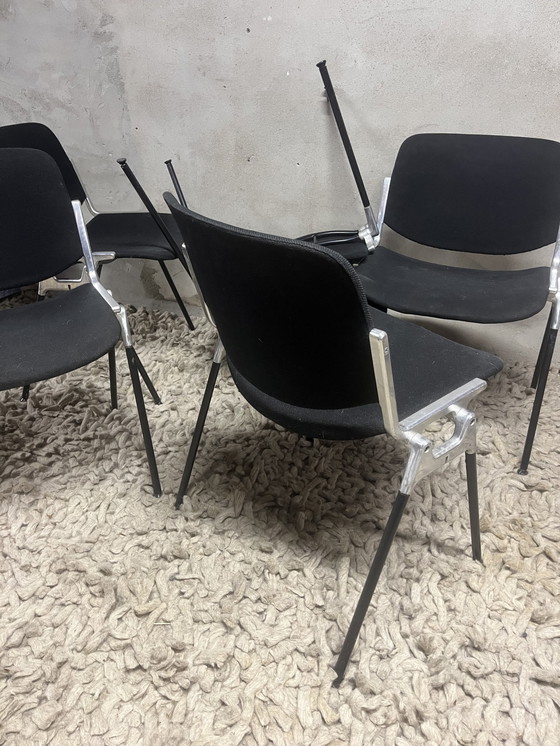 Image 1 of 5X Castelli Axis 106 Giancarlo Piretti Chaises à manger