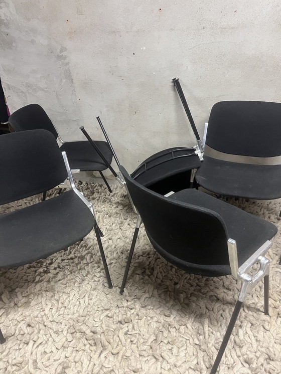 Image 1 of 5X Castelli Axis 106 Giancarlo Piretti Chaises à manger