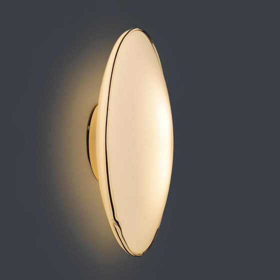 Image 1 of Applique ronde vintage en plastique et métal par Roberto Toso et Renato Pamio pour Leucos, 1970