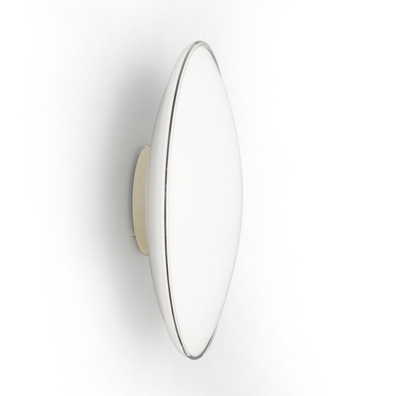 Image 1 of Applique ronde vintage en plastique et métal par Roberto Toso et Renato Pamio pour Leucos, 1970