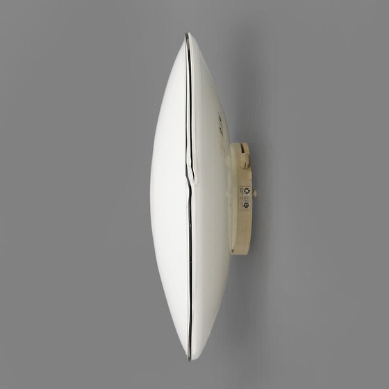 Image 1 of Applique ronde vintage en plastique et métal par Roberto Toso et Renato Pamio pour Leucos, 1970