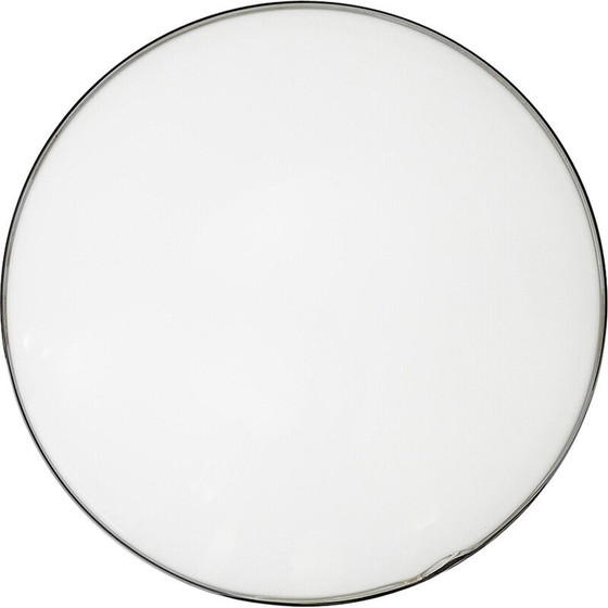 Image 1 of Applique ronde vintage en plastique et métal par Roberto Toso et Renato Pamio pour Leucos, 1970