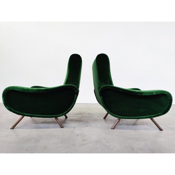 Image 1 of Paire de fauteuils Zanuso du milieu du siècle pour Arflex, années 1950