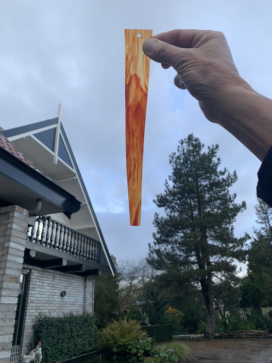 Image 1 of Chandelier Verre de l'artiste Wim Mulder