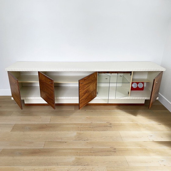 Image 1 of Buffet vintage en bois de rose, Allemagne 1971