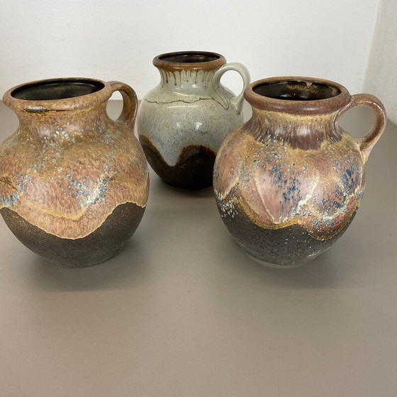 Image 1 of Ensemble de 3 vases en céramique vintage de Dümler et Breiden, Allemagne, années 1960