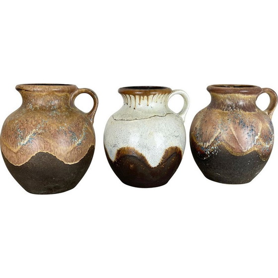 Image 1 of Ensemble de 3 vases en céramique vintage de Dümler et Breiden, Allemagne, années 1960