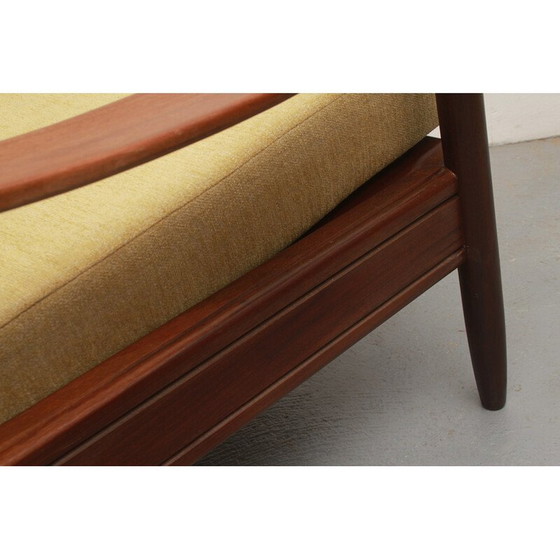 Image 1 of Fauteuil vintage en bois massif, 1960
