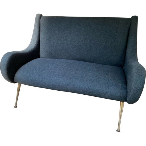 Banquette de style vintage Lady Marco Zanuso, années 1960