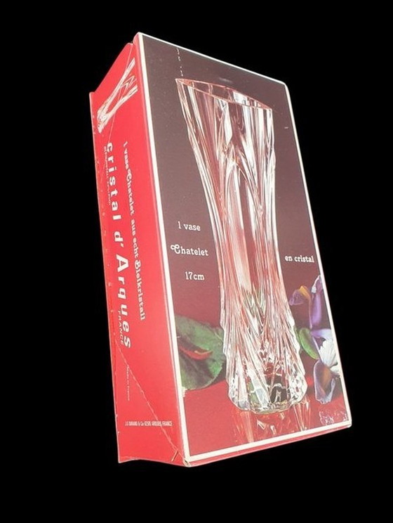 Image 1 of 1207 Vases en verre cristal vintage