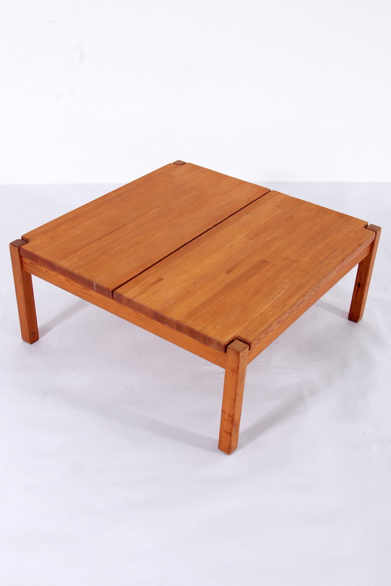 Image 1 of Table basse design "Hongisto" par Ilmari Tapiovaara pour Laukaan Puu, Finlande, 1960