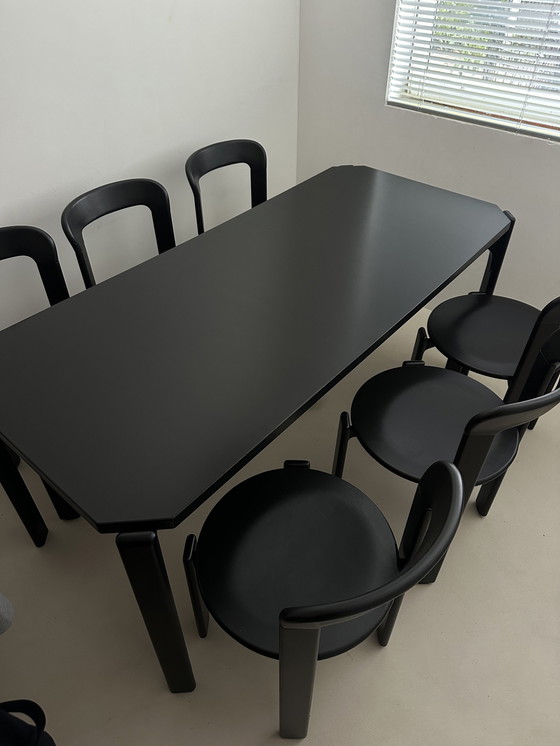 Image 1 of Table de salle à manger Bruno Rey Noir 160X70