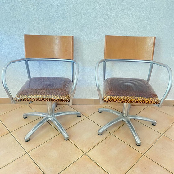 Image 1 of Paire de fauteuils réglables vintage, 1980