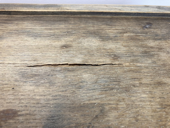 Image 1 of Meuble à abattant en bois ancien