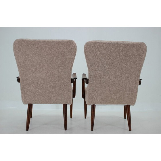 Image 1 of Paire de fauteuils en boucle vintage, Danemark 1960