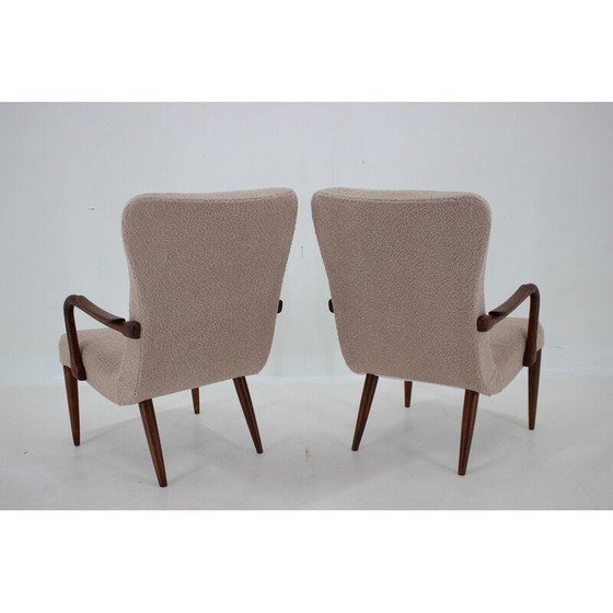 Image 1 of Paire de fauteuils en boucle vintage, Danemark 1960