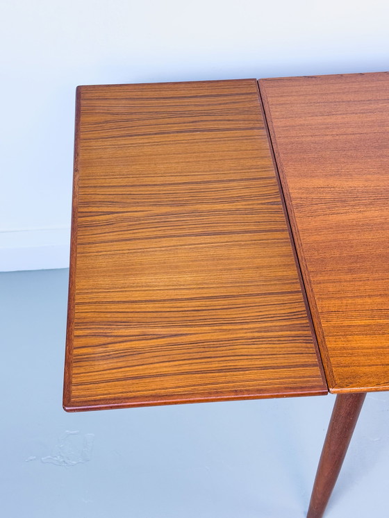 Image 1 of Danish Extendable Teak Dining Table, 1960S