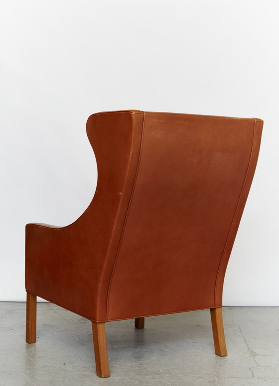 Image 1 of Modèle 2204 Chaise Wingback By Børge Mogensen For Fredericia, 1970S