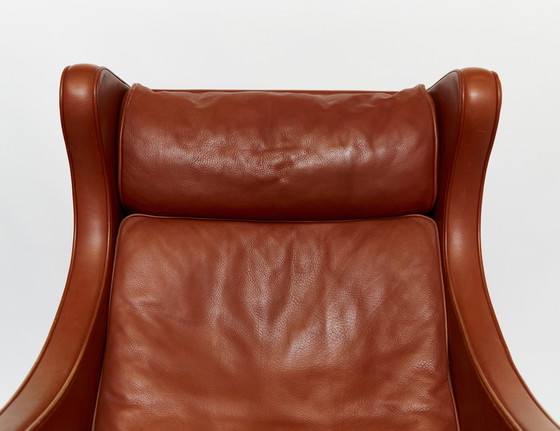 Image 1 of Modèle 2204 Chaise Wingback By Børge Mogensen For Fredericia, 1970S