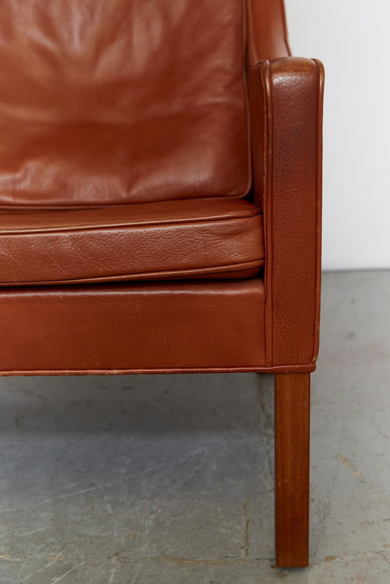 Image 1 of Modèle 2204 Chaise Wingback By Børge Mogensen For Fredericia, 1970S