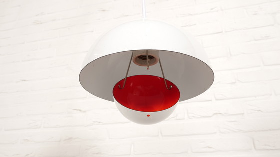 Image 1 of Lampe suspendue vintage | Pot de fleur | Verne Panton