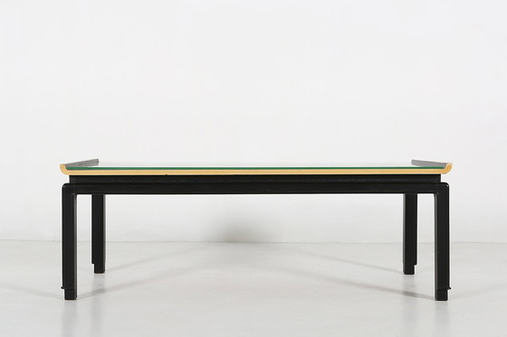 Image 1 of Table basse vintage belge peinte par De Coene Frères, 1950S