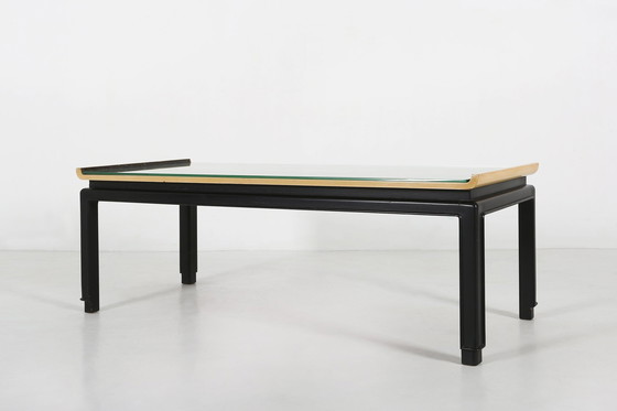 Image 1 of Table basse vintage belge peinte par De Coene Frères, 1950S